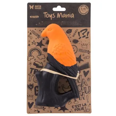 Jouet pour chien en latex Rossignol Orange/Noir