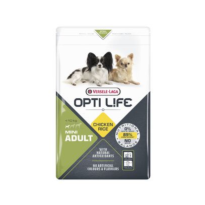 Croquettes Opti Life chien mini : Poulet