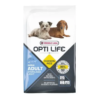 Croquettes Opti Life chien mini adulte stérilisé